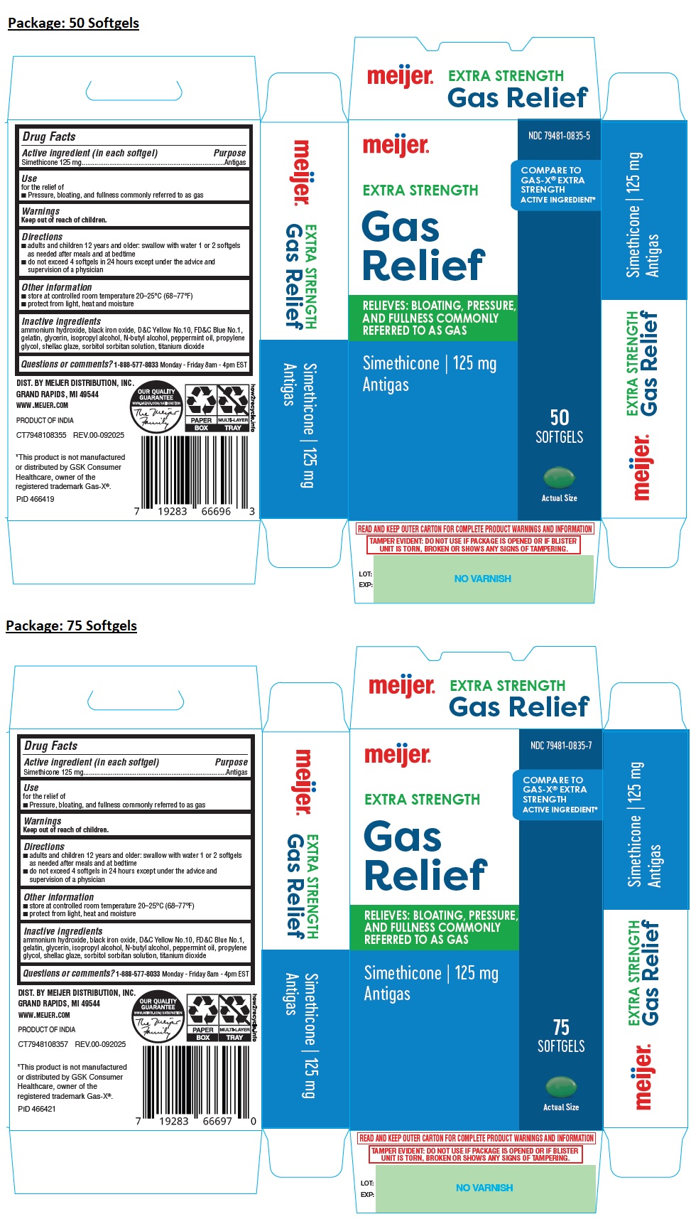 Pill image for meijer®