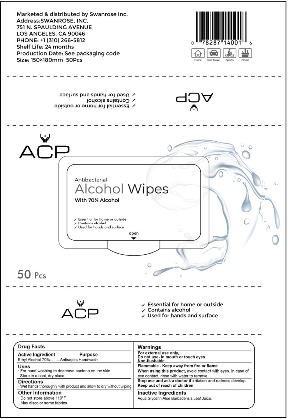 Pill image for Acp Antibacterial Alcohol Wipes