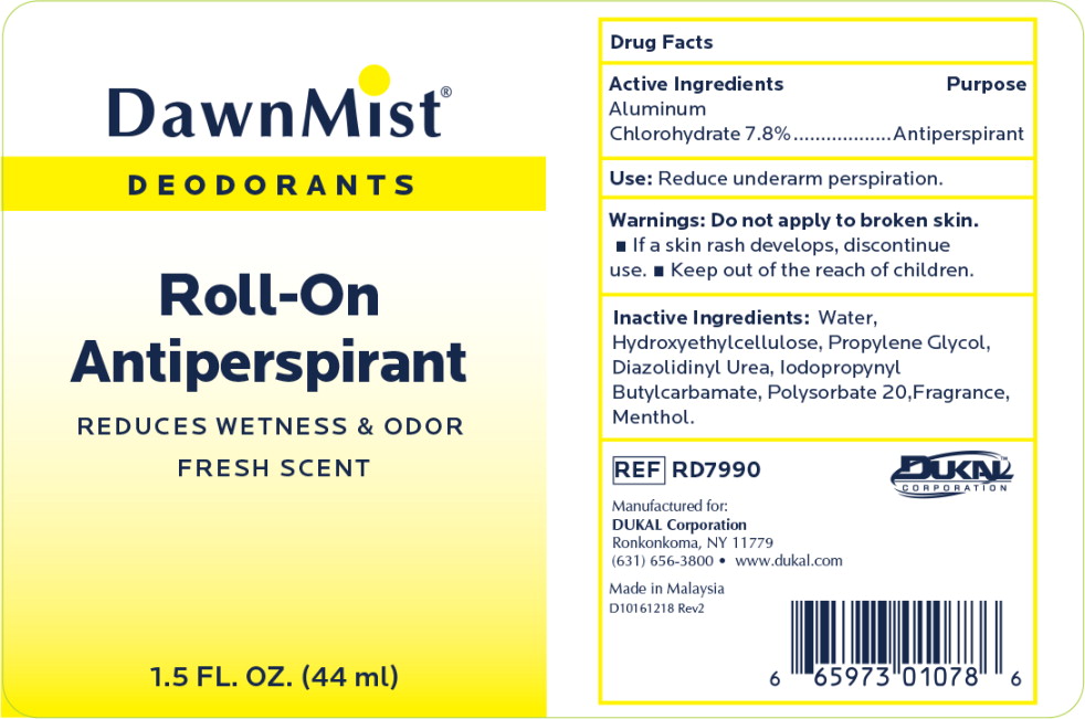 Pill image for Dawnmist Antiperspirant Deodorant