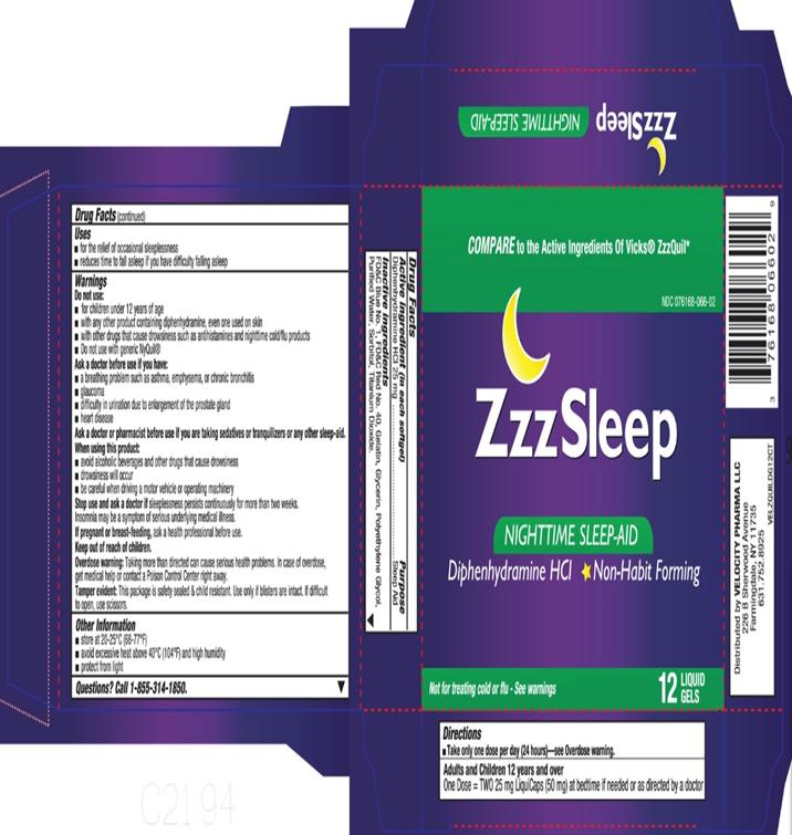 Pill image for Zzzsleep Diphenhydramine Hcl