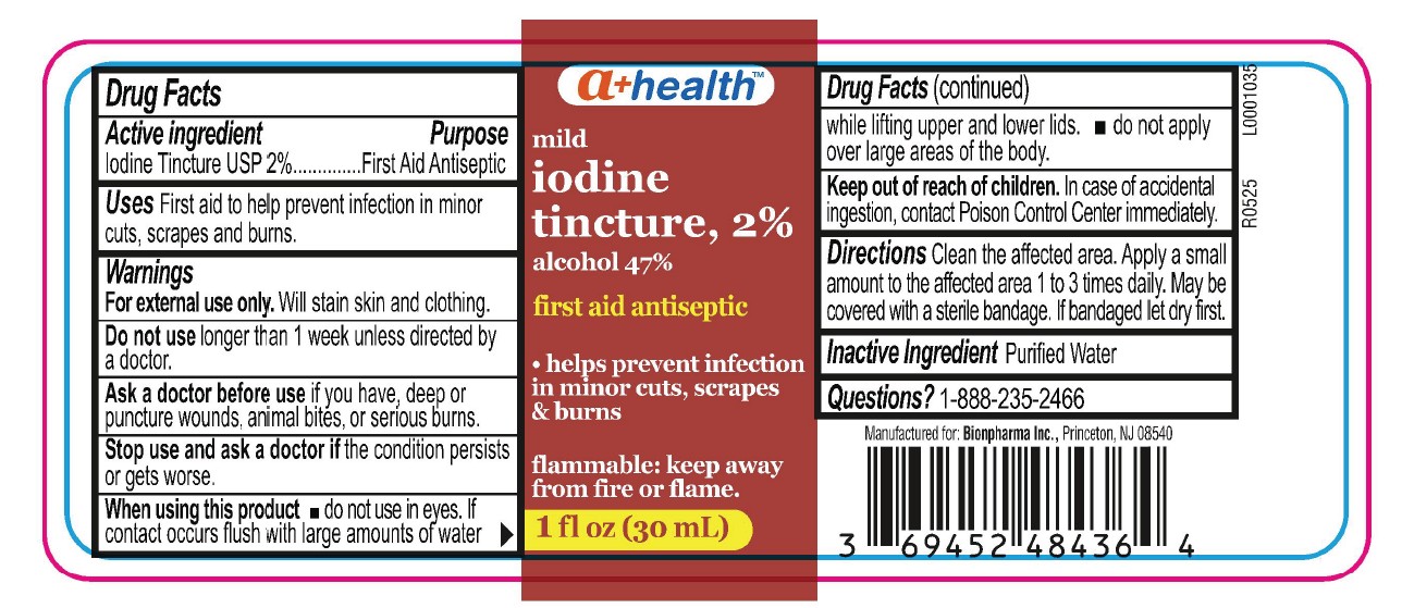 Pill image for A+ Health-iodine Tincture Mild