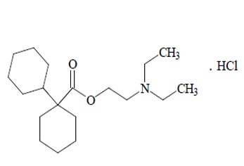 Pill image for These Highlights Do Not Include All The Information Needed To Use Dicyclomine Hydrochloride Tablets Safely And Effectively. See Full Prescribing Information For Dicyclomine Hydrochloride Tablets.