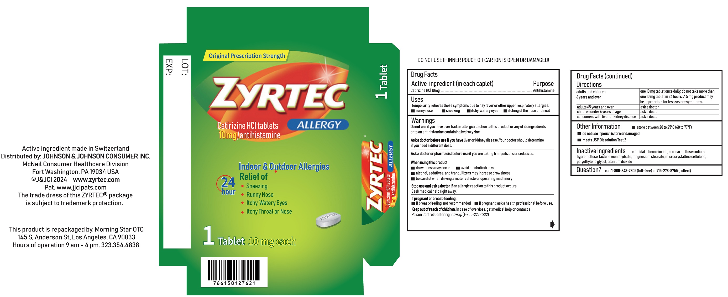 Pill image for Zyrtec ®
