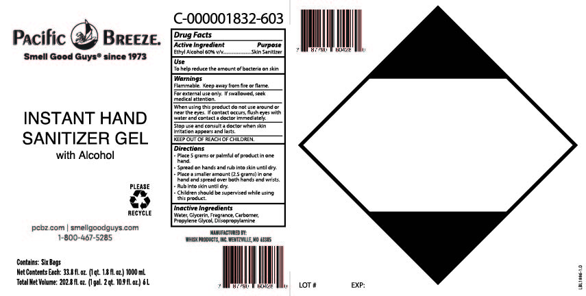 Pill image for Pacific Breeze Instant Hand Sanitizer Gel
