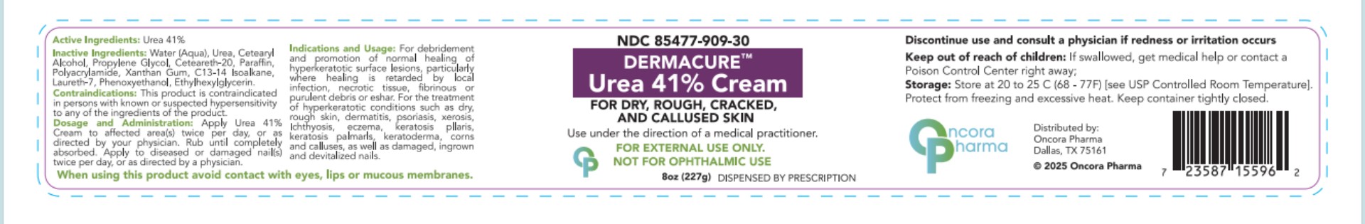Pill image for Dermacure Urea 41% Cream