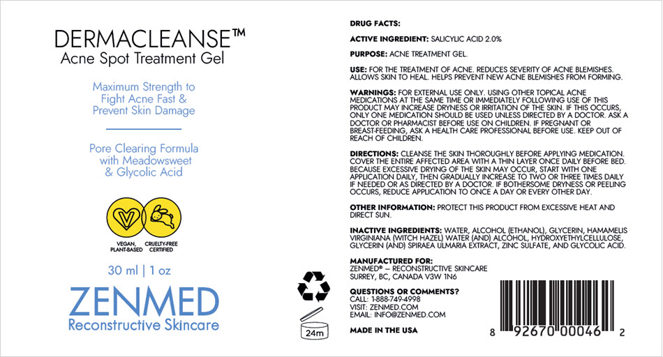 Pill image for Dermacleanse™ Acne Spot Treatment Gel