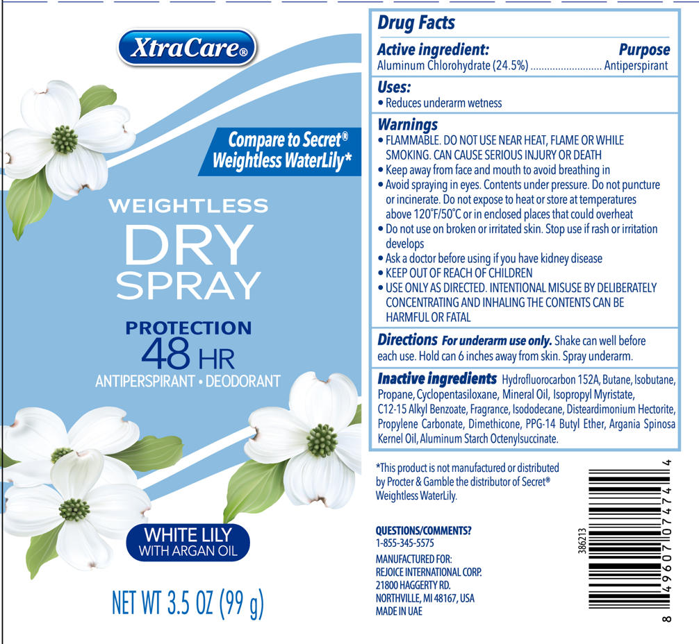 Pill image for 3.5oz Women's Dry Spray White Lily