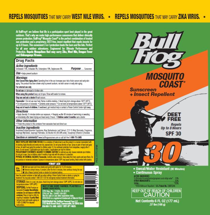 Pill image for Bullfrog Spf30 6oz Mosquito Coast