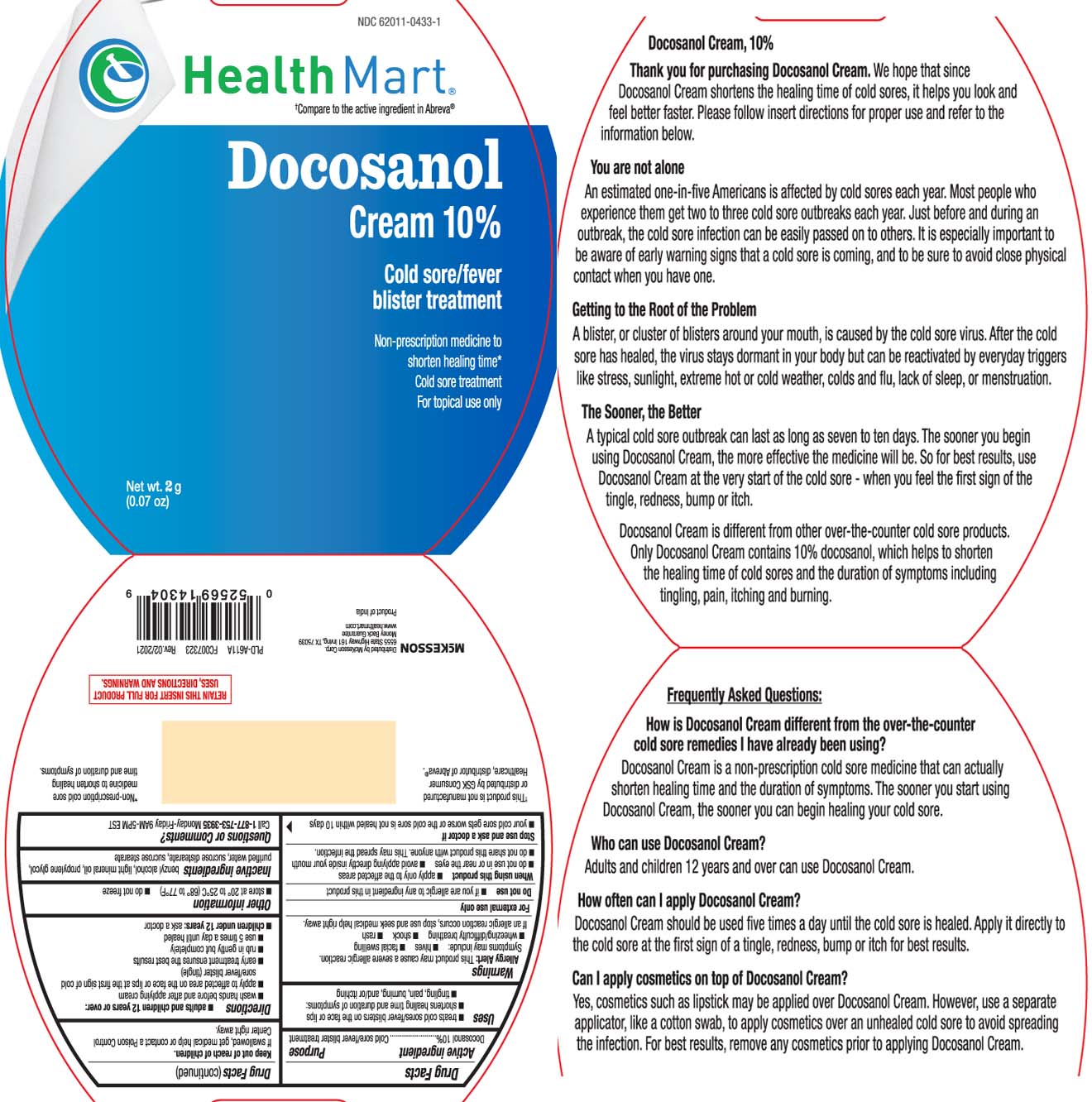 Pill image for Docosanol Cream, 10%