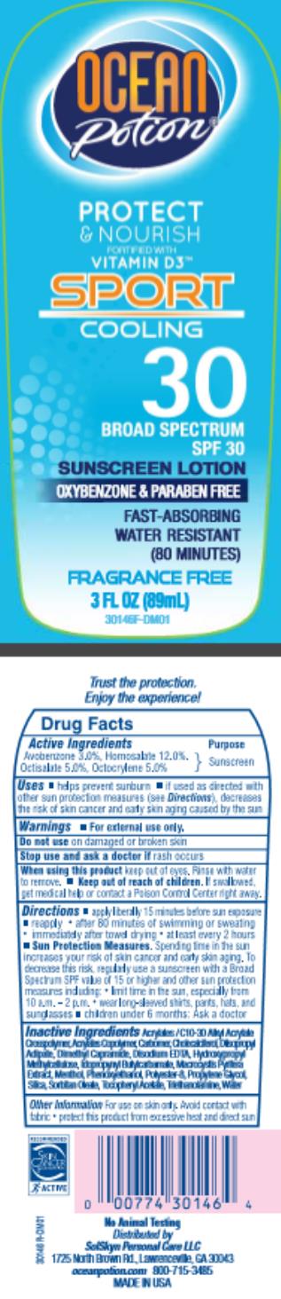 Pill image for Op-spf30 3oz Sport Cooling Sunscreen Lotion