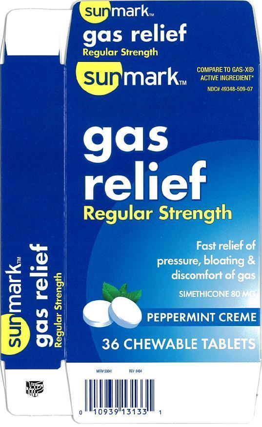 Pill image for Sunmark Gas Relief