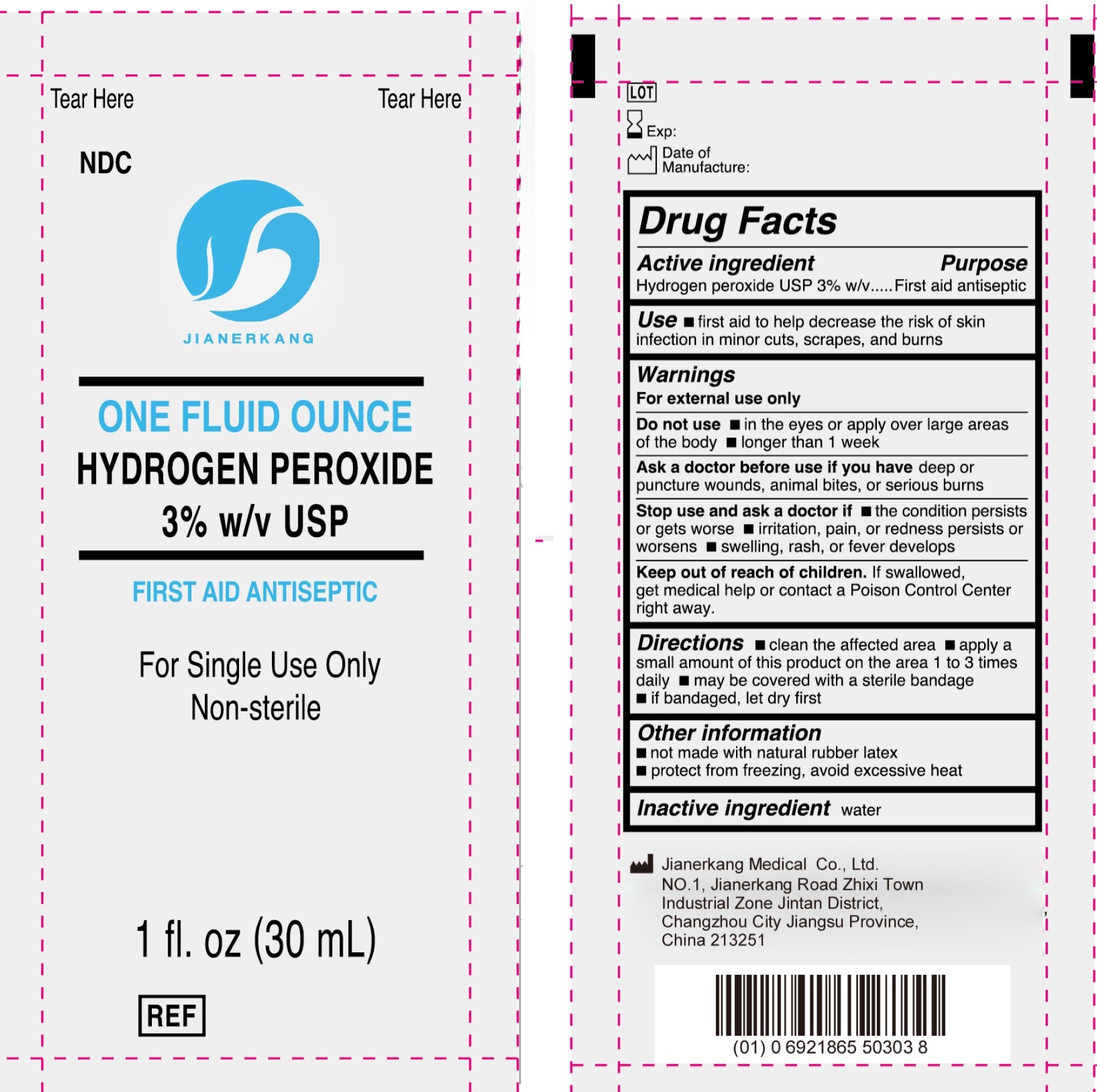 Pill image for Hydrogen Peroxide 3%