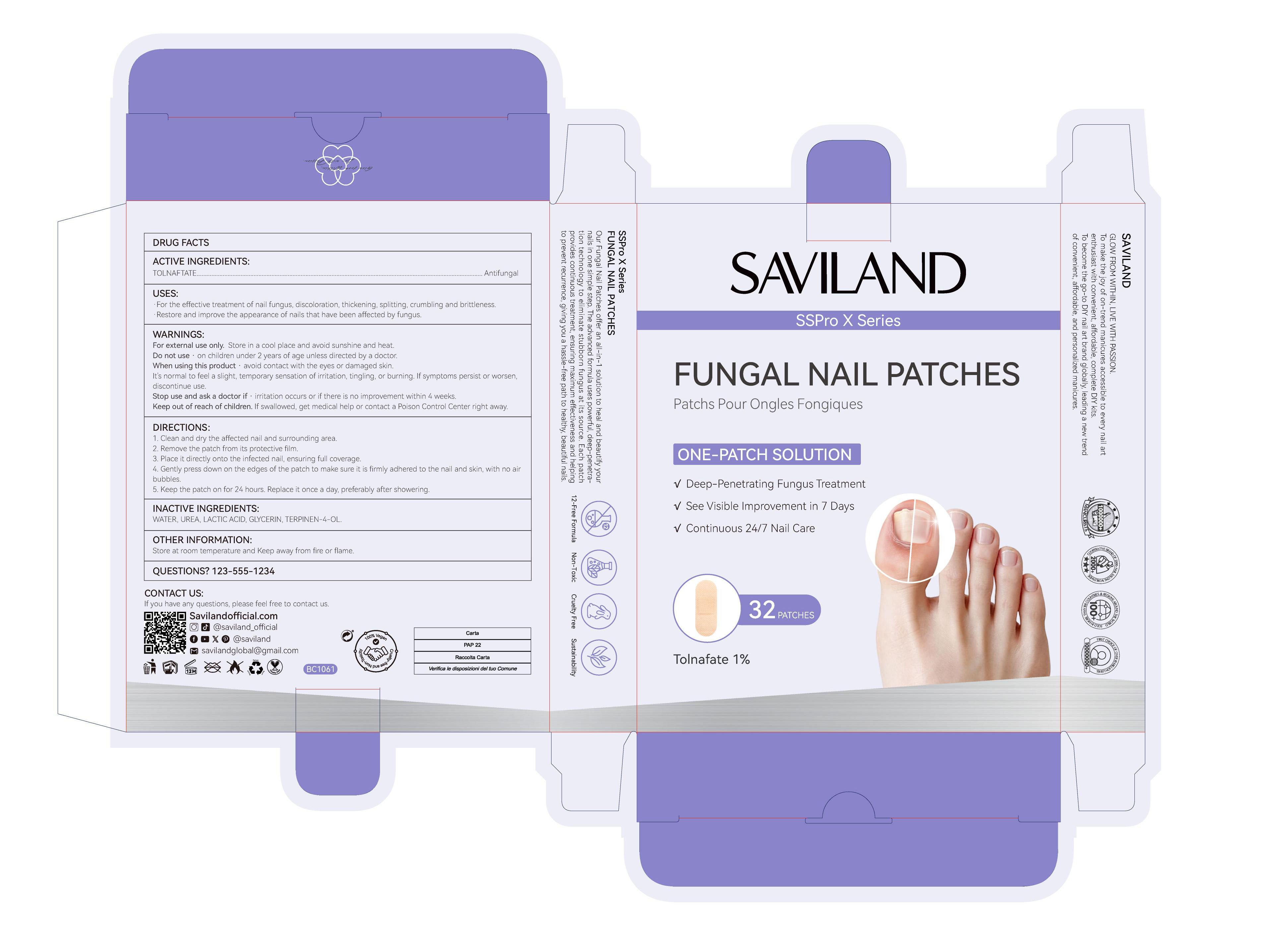 Pill image for 85966-006 Fungal Nail Patches