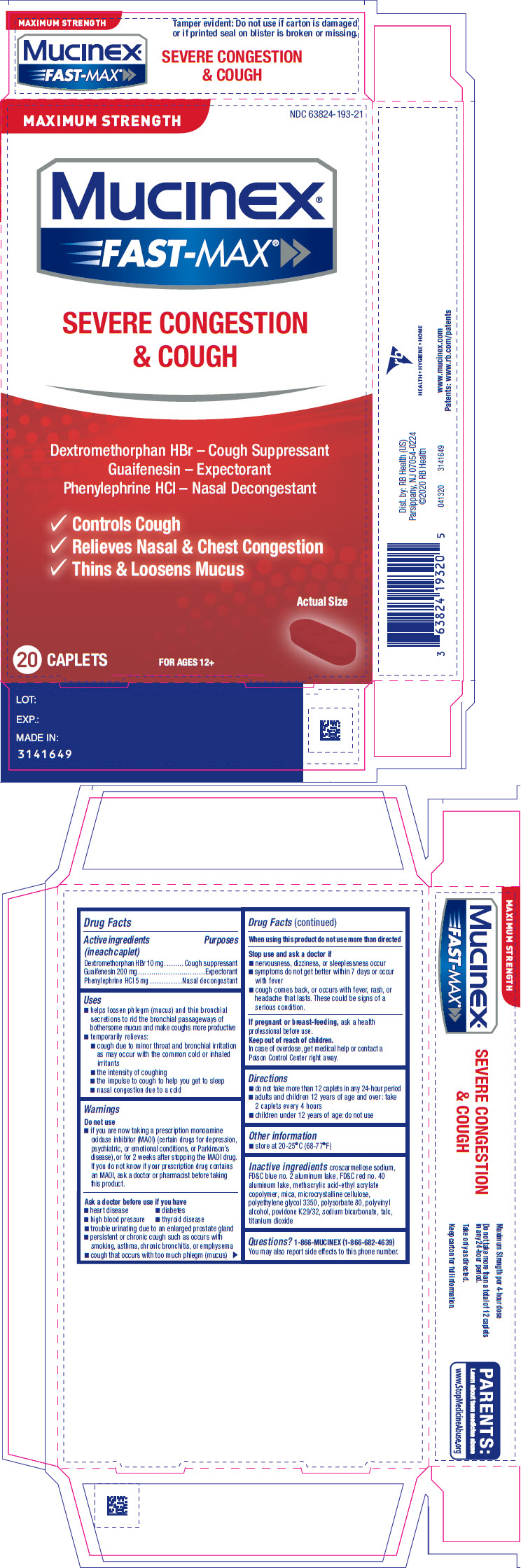 Pill image for Mucinex® Fast-max ®