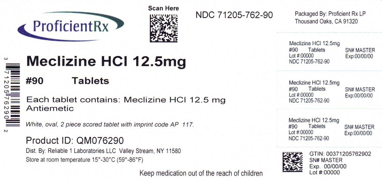 Pill image for Meclizine Hcl 12.5