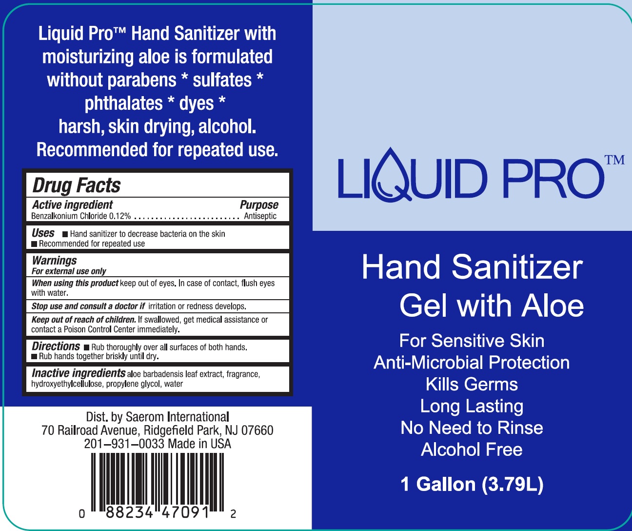 Pill image for Liquid Pro Hand Sanitizer Gel