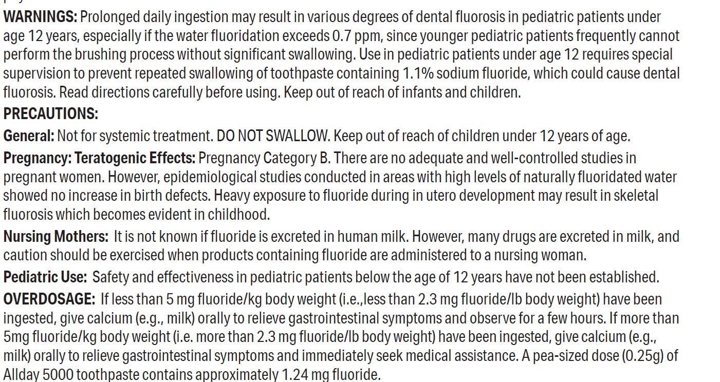 Pill image for Allday 5000 Sensitive