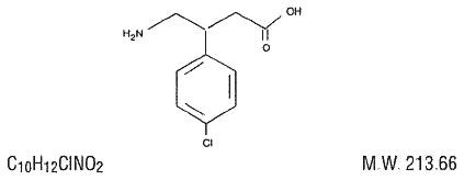Pill image for baclofen tablets, usp