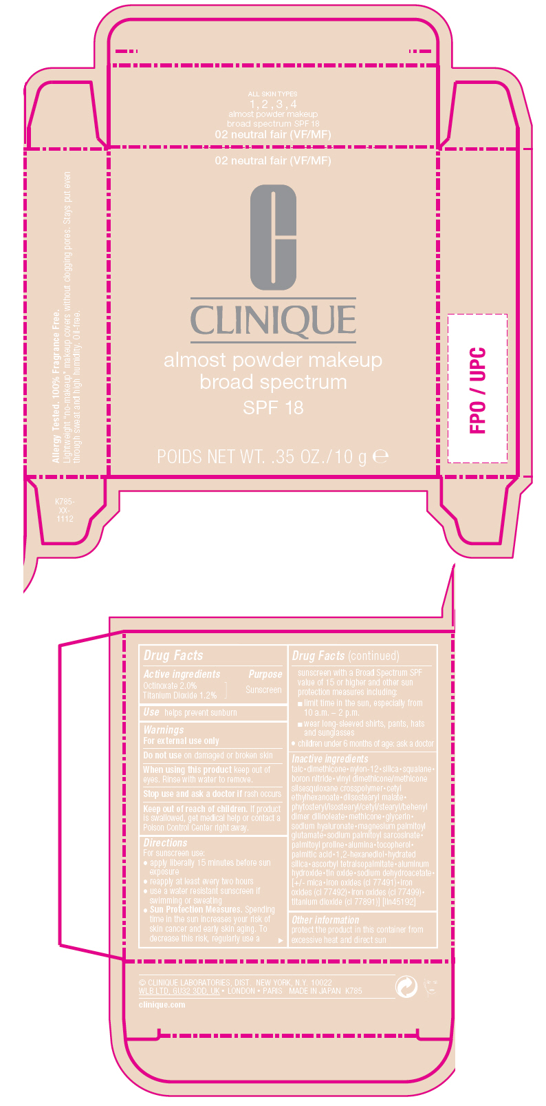 Pill image for Almost Powder Makeup Broad Spectrum Spf 18