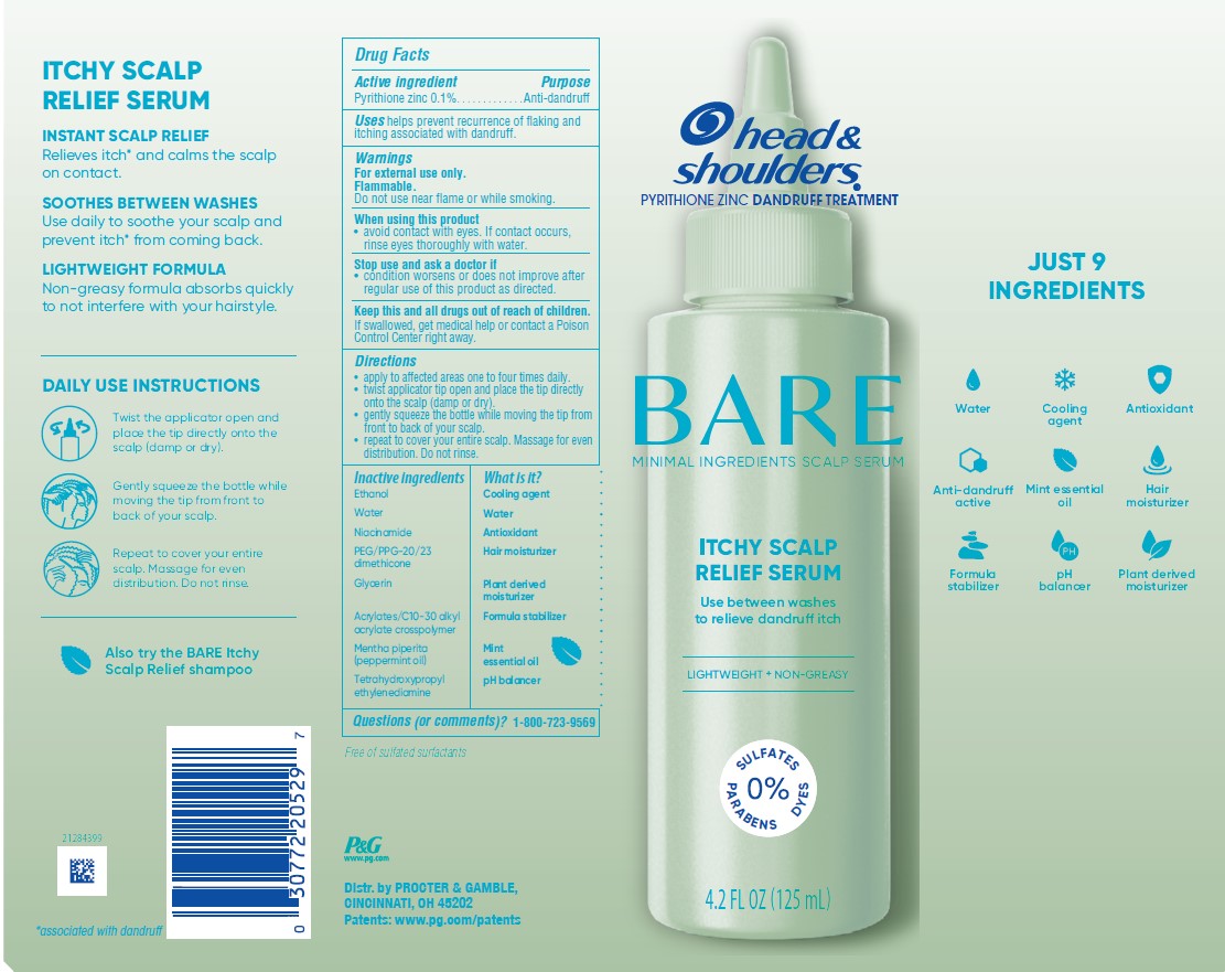 Pill image for Head And Shoulders Bare Minimal Ingredients Itchy Scalp Relief Serum