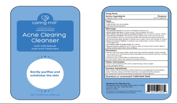 Pill image for 81522-100-01caring Mill Acne Clearing Cleanser