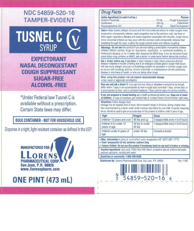 Pill image for Llorens- Tusnel Cv 520