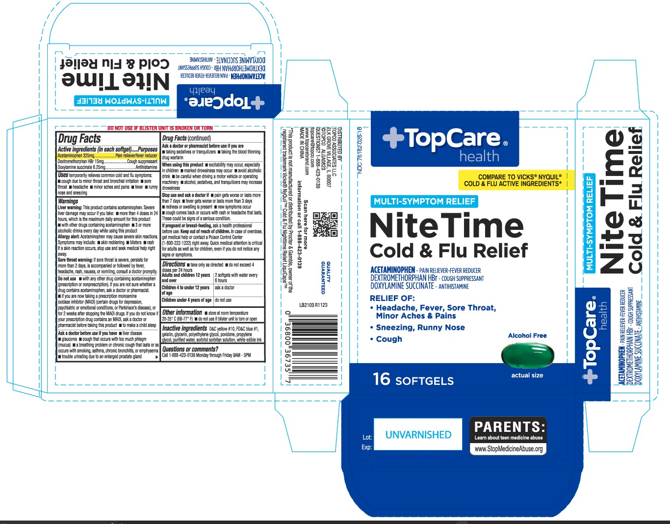 Pill image for 418 - Nitetime Cold And Flu Relief