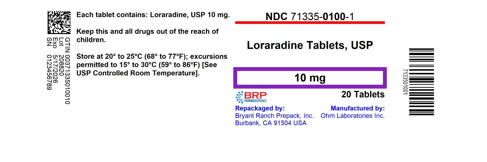 Pill image for Loratadine Allergy Relief