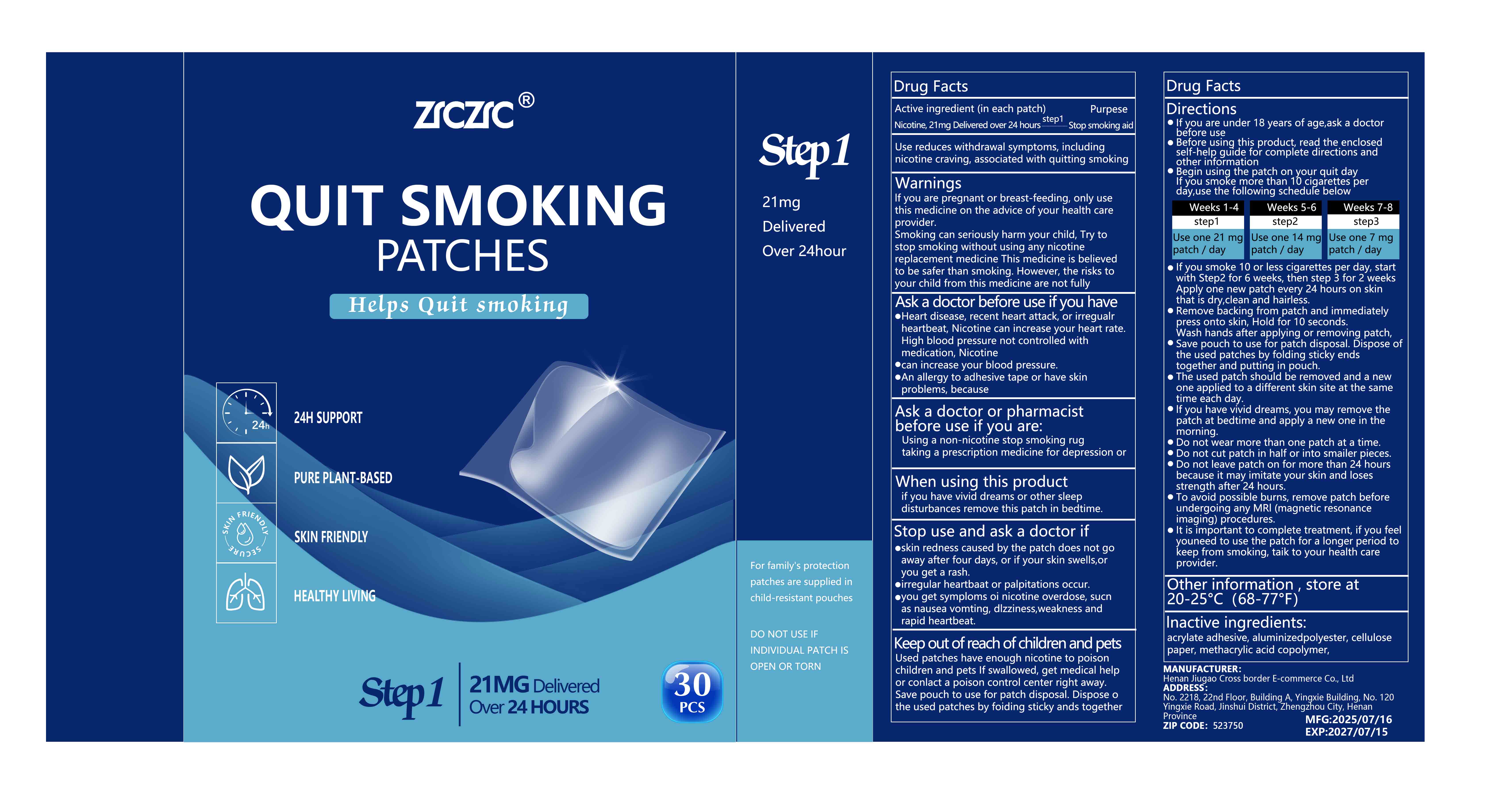 Pill image for 87135-001 quit smoking patches
