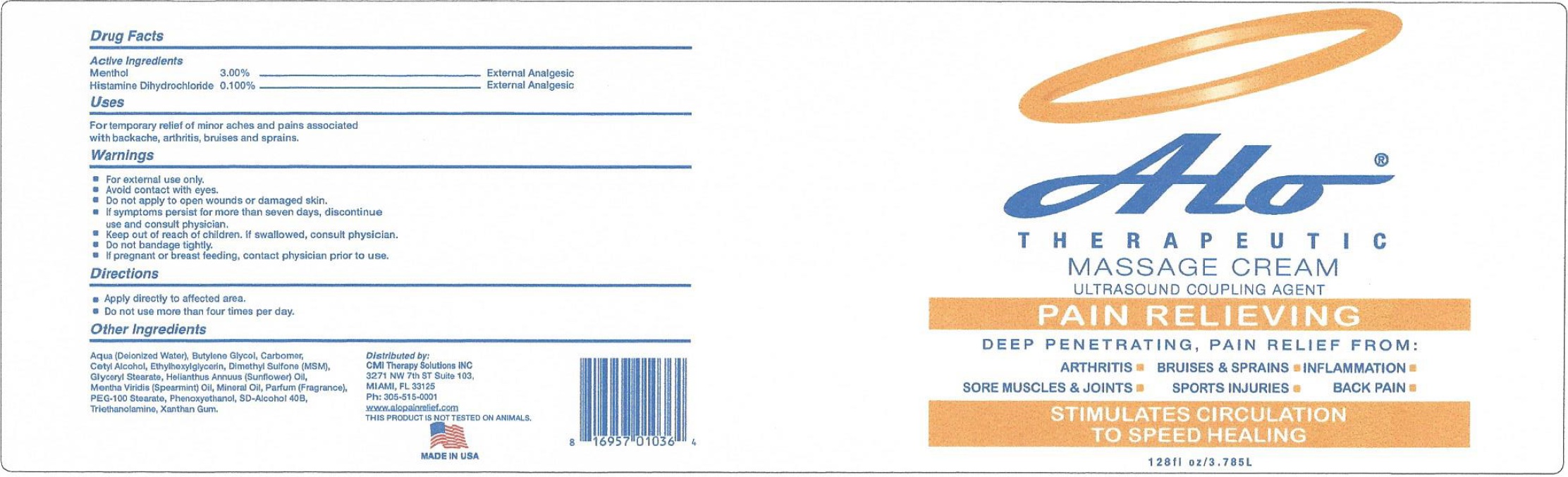 Pill image for Alo Therapeutic Massage Cream