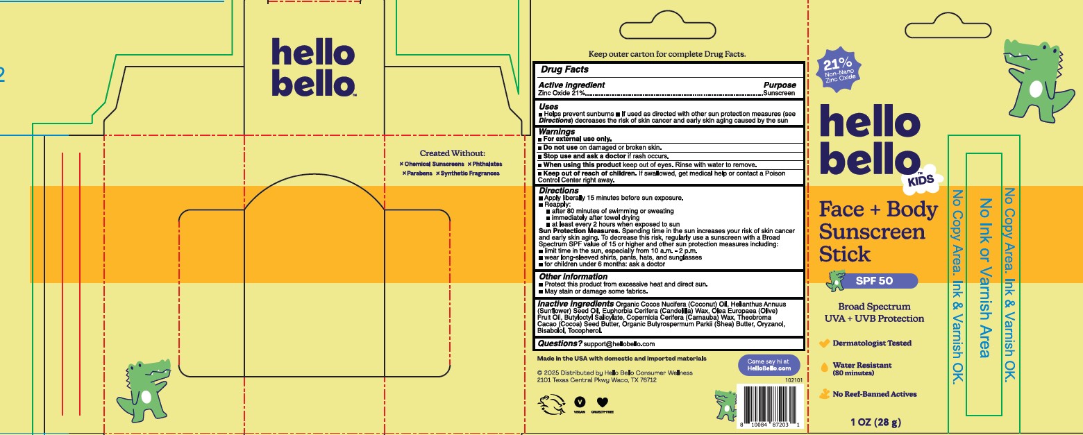 Pill image for Hello Bello Kids Spf 50 Face & Body Sunscreen Stick