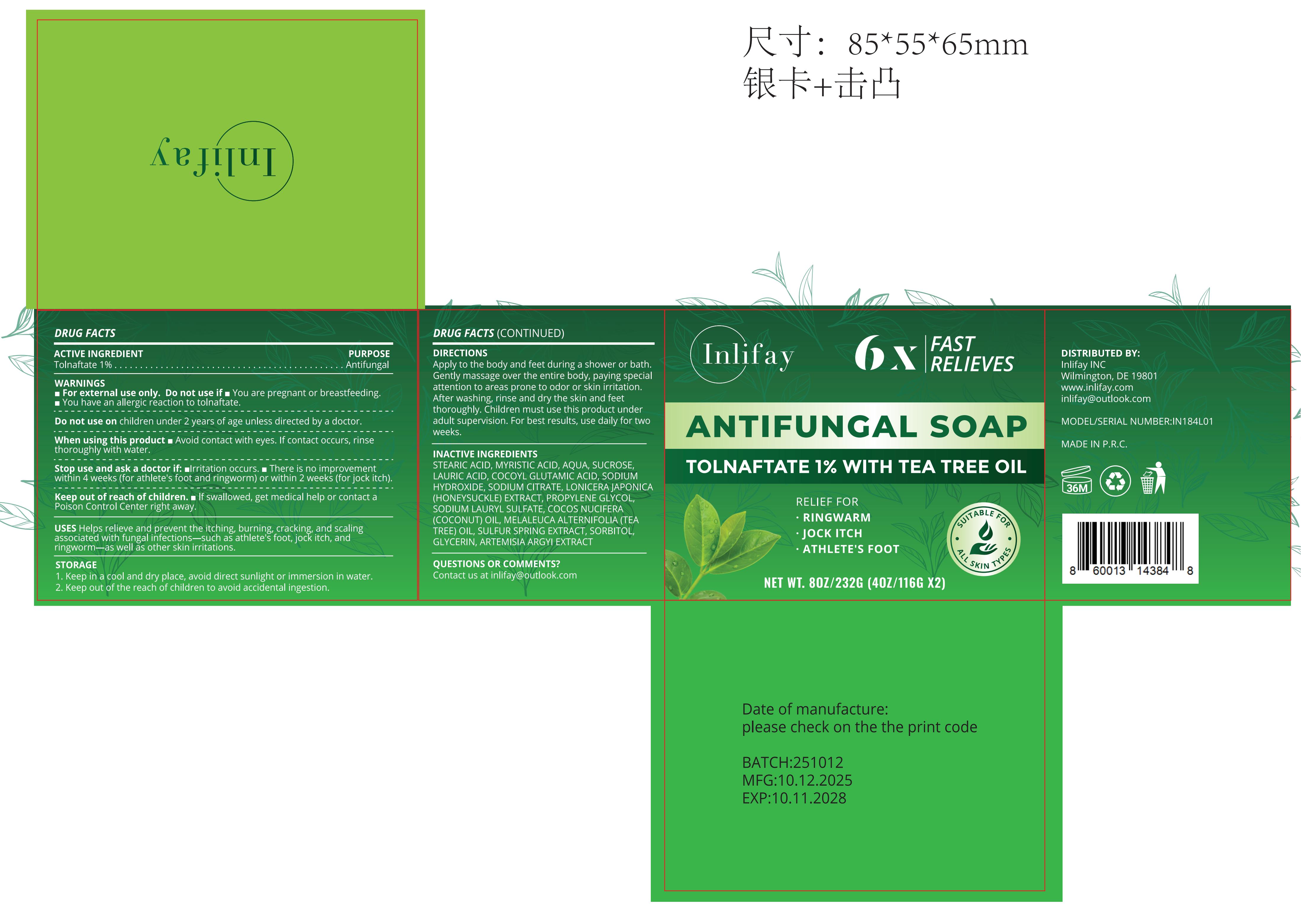 Pill image for Inlifay Antifungal Soap