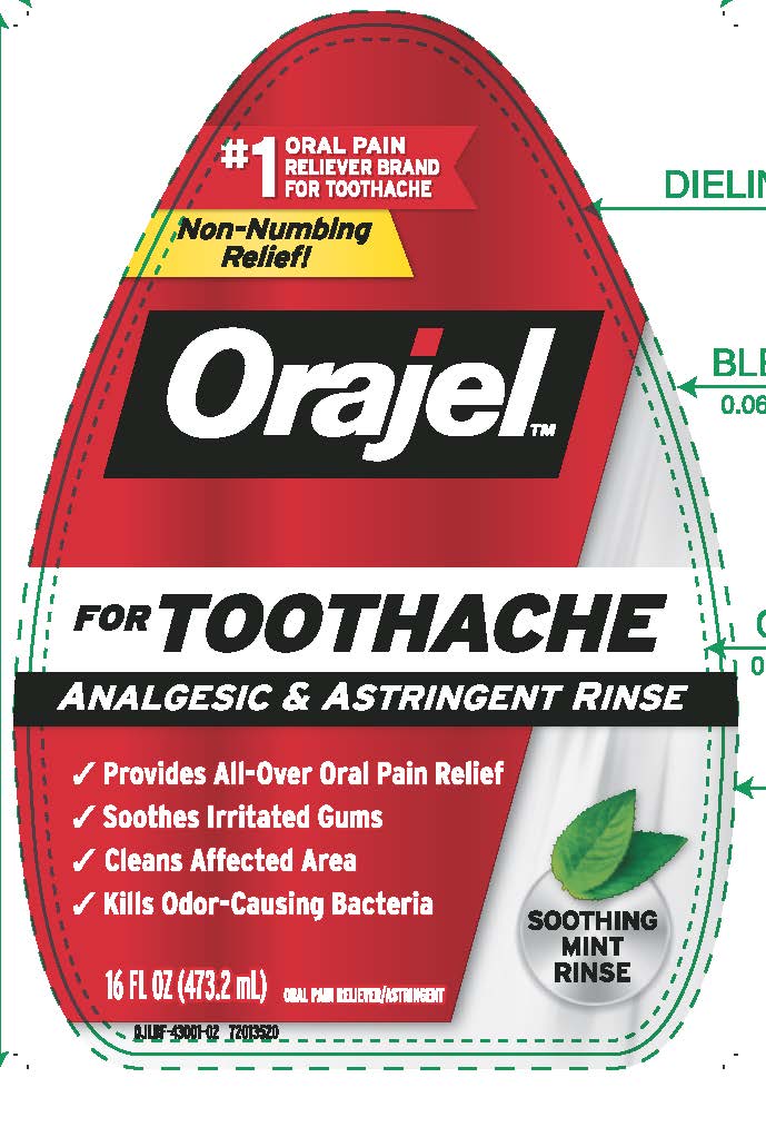 Pill image for Orajel Toothache Rinse