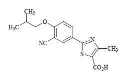 Pill image for These Highlights Do Not Include All The Information Needed To Use Febuxostat Tablets Safely And Effectively. See Full Prescribing Information For Febuxostat Tablets.