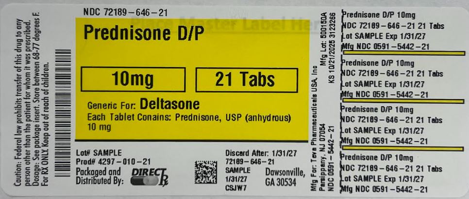Pill image for prednisone d/p