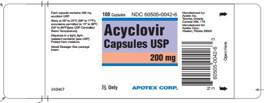 Pill image for Acyclovir Capsules Usp