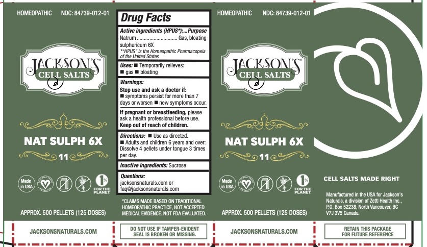 Pill image for Jacksons Cell Salts Nat Sulph 6x