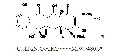Pill image for Tetracycline Hydrochloride  Capsules Usp