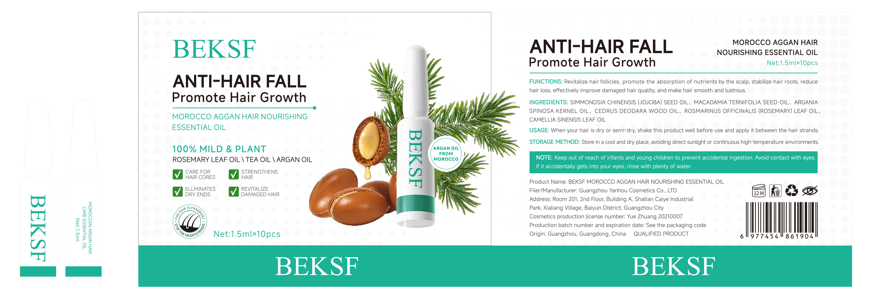 Pill image for 85977-002 Beksf Morocco Aggan Hair Nourishing Essential Oil