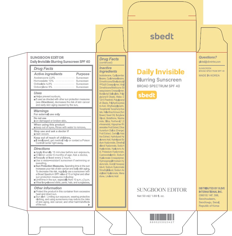 Pill image for 85037-002_sungboon Editor Daily Invisible Blurring Sunscreen