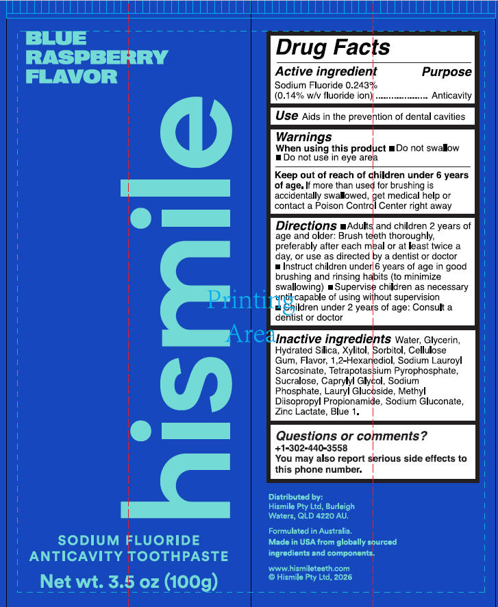 Pill image for Blue Raspberry Flavor Sodium Fluoride Anticavity Toothpaste