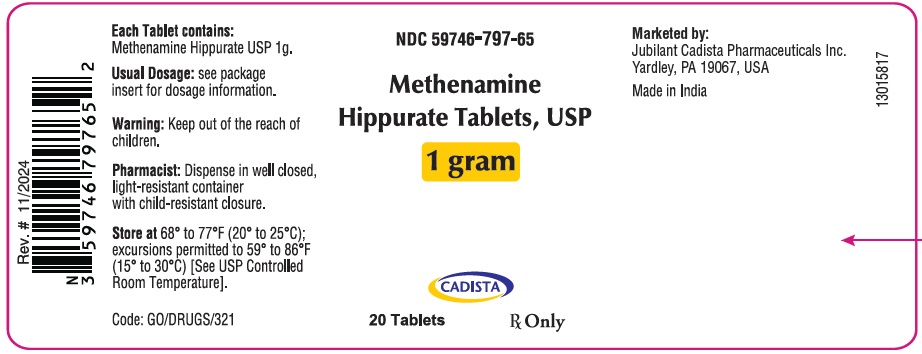 Pill image for Methenamine Hippurate Tablets, Usp