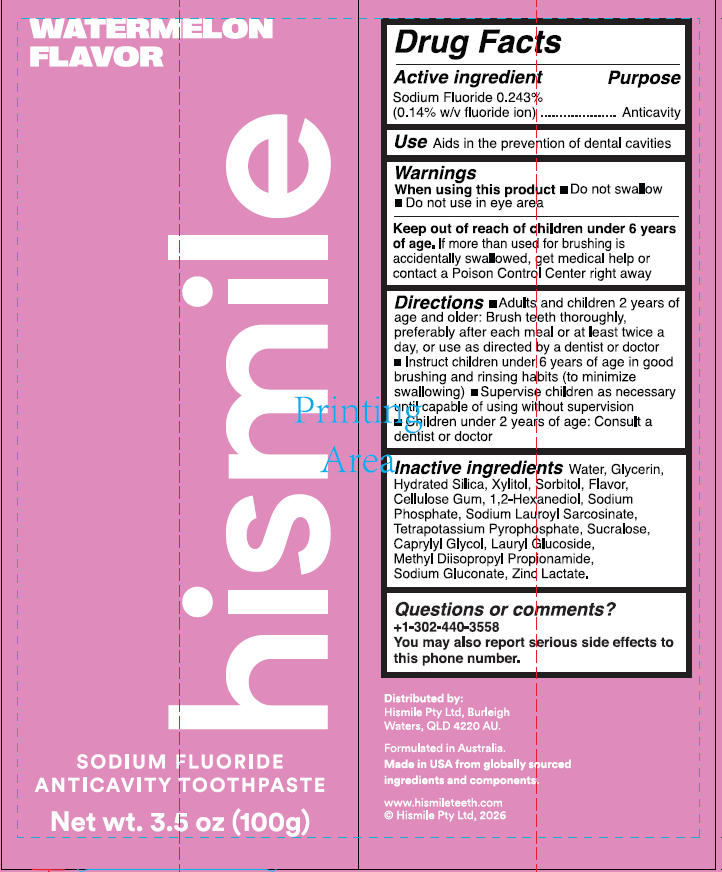 Pill image for Watermelon Flavor Sodium Fluoride Anticavity Toothpaste