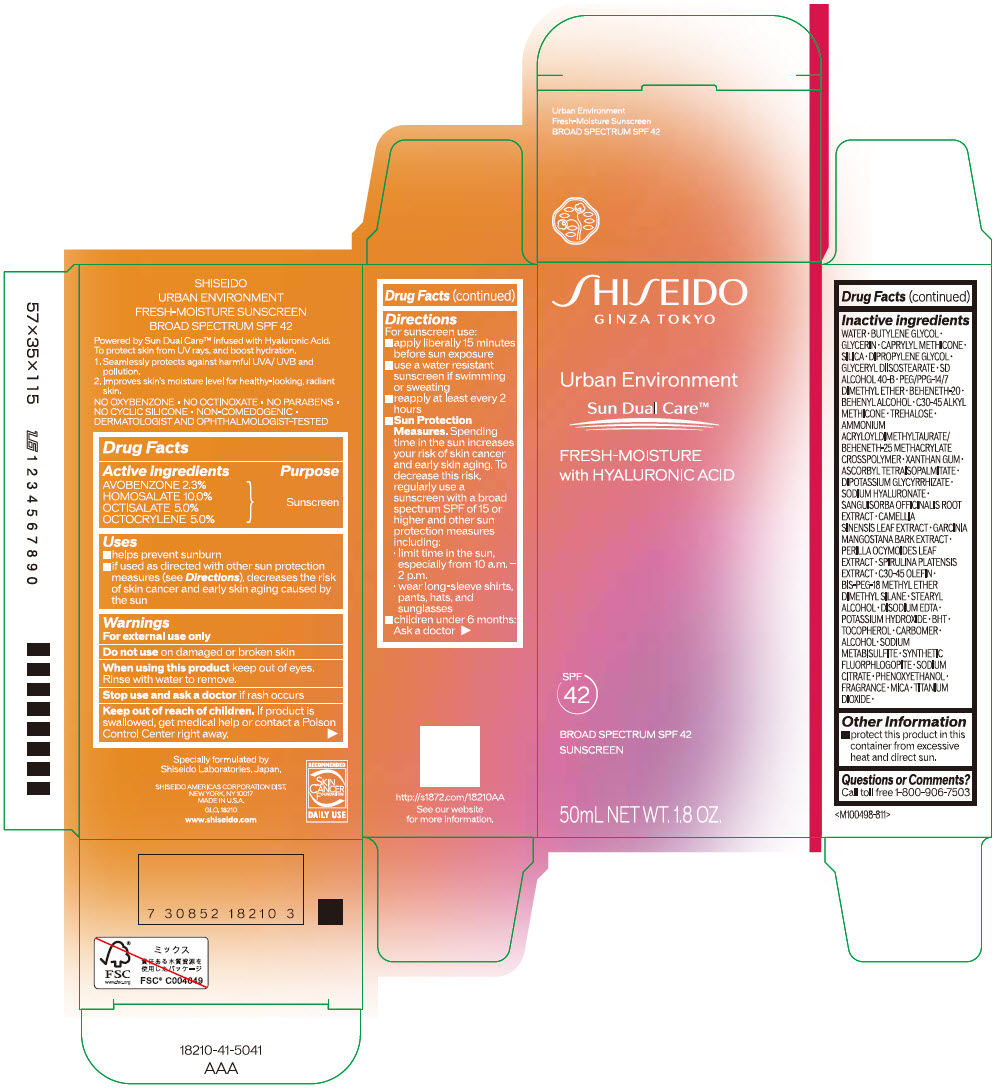 Pill image for Shiseido Urban Environment Fresh-moisture Sunscreen Spf 42