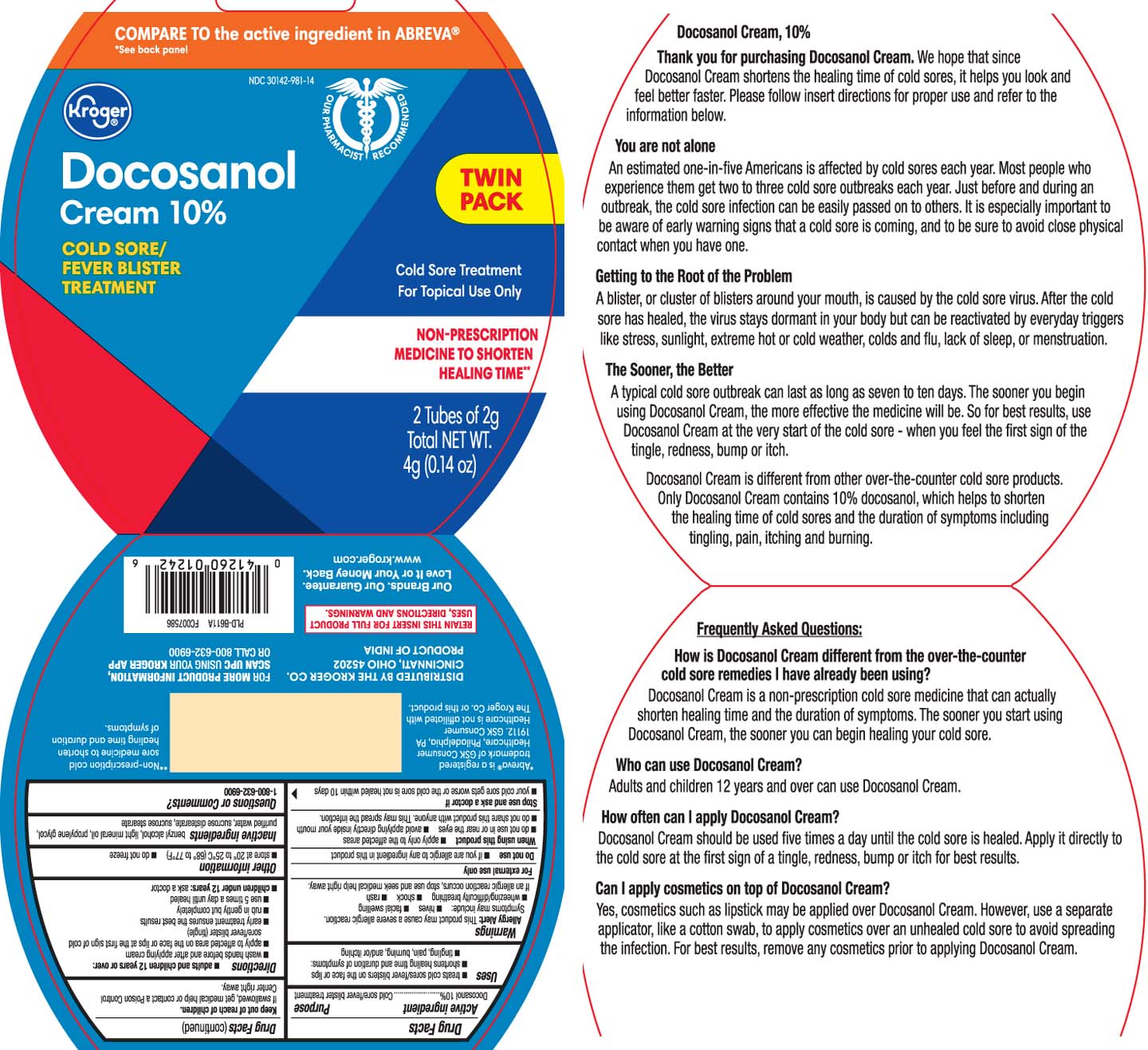 Pill image for Docosanol Cream, 10%