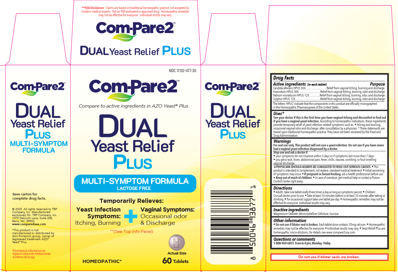 Pill image for Com-pare2 Dual Yeast Relief Plus