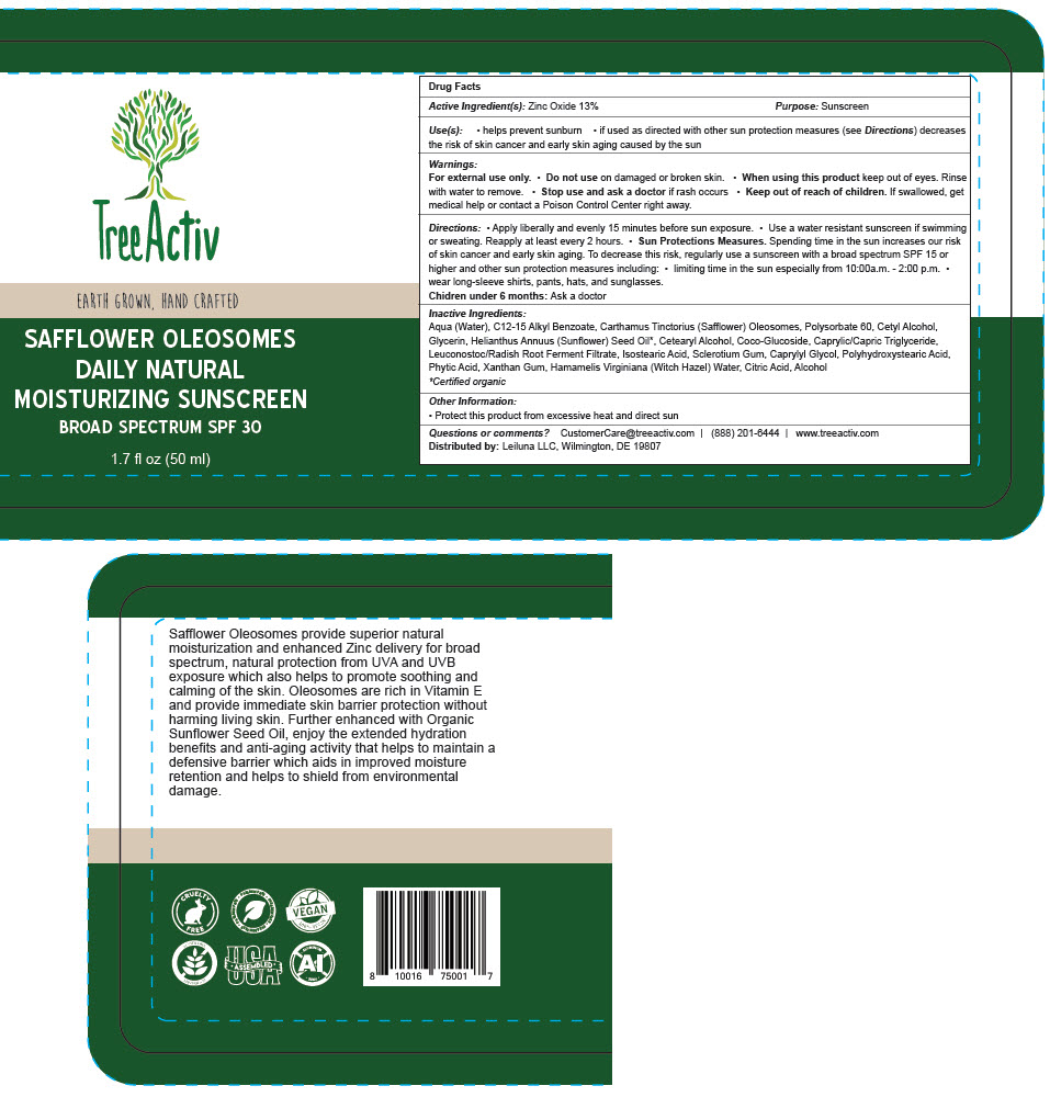 Pill image for Treeactiv Safflower Oleosomes Daily Natural Moisturizing Sunscreen Broad Spectrum Spf 30