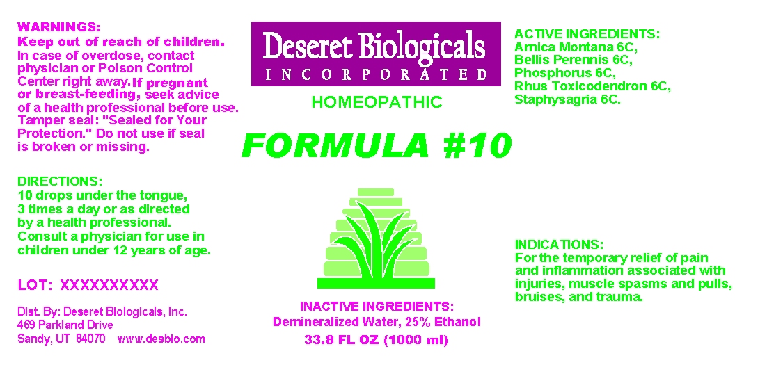 Pill image for Formula 10