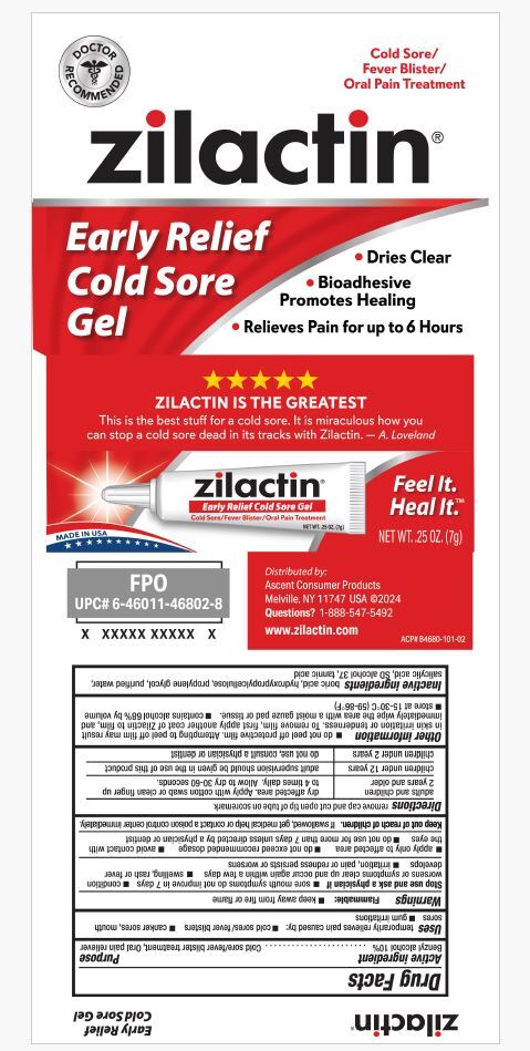 Pill image for Zilactin Red Blairex