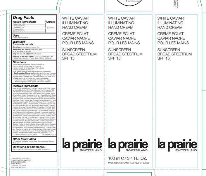 Pill image for White Caviar Illuminating Hand Spf 15